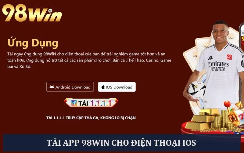 Click vào lệnh tải cho di động chạy iOS