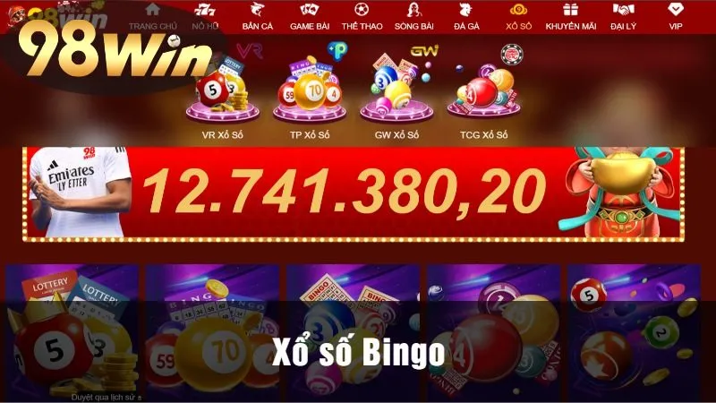 Xổ số bingo 98win