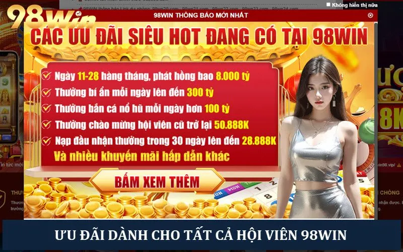 Ưu đãi hoàn cấp tốc dành cho mọi hội viên